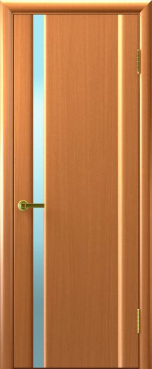 Межкомнатная шпонированная дверь Luxor Legend Синай 1 (стекло белое) Светлый Анегри Т34 остекленная — фото 1